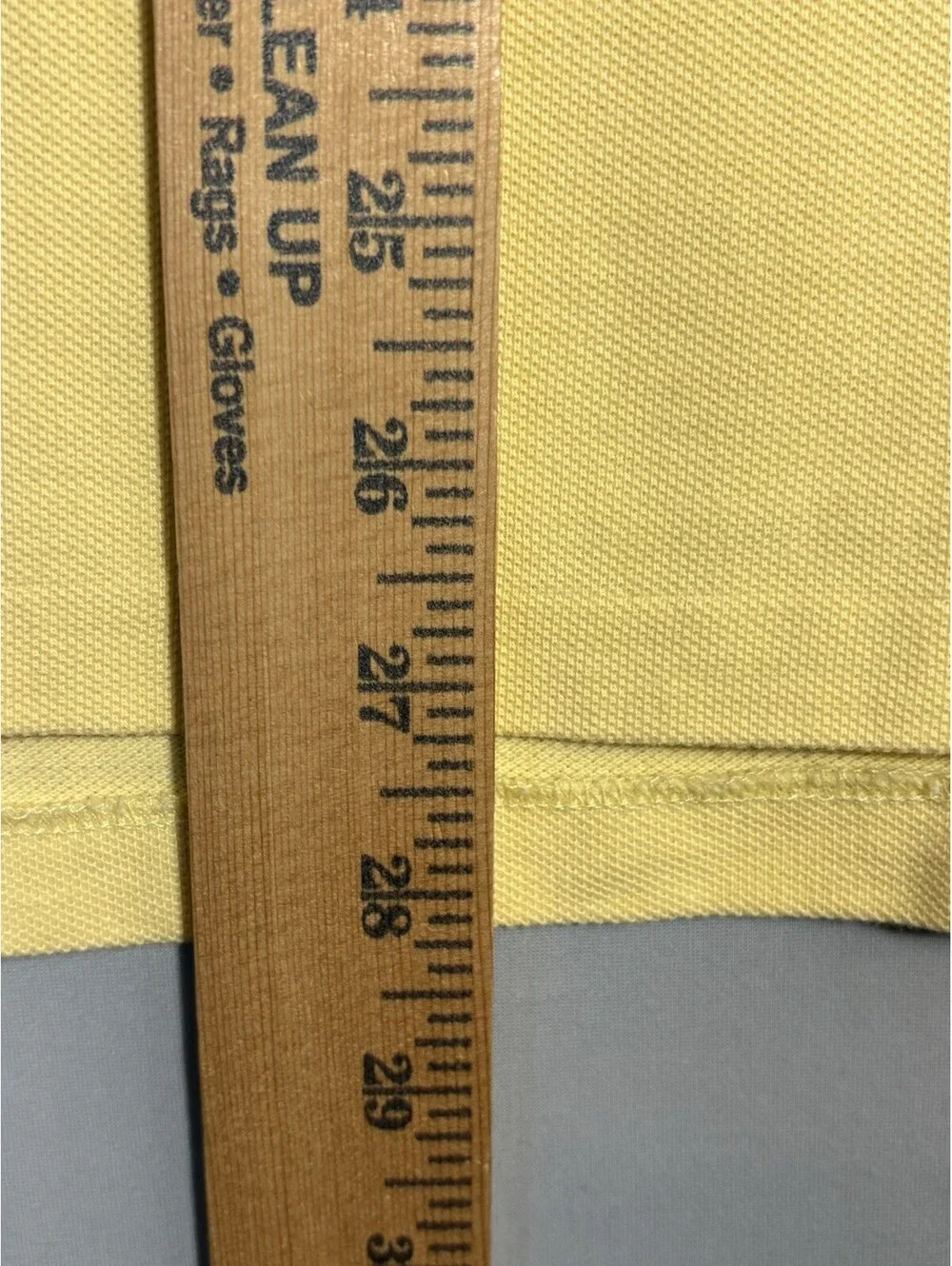 Polo Ralph Lauren Youth L 14-16 Yellow Pique Cotton Polo Shirt Pony Logo